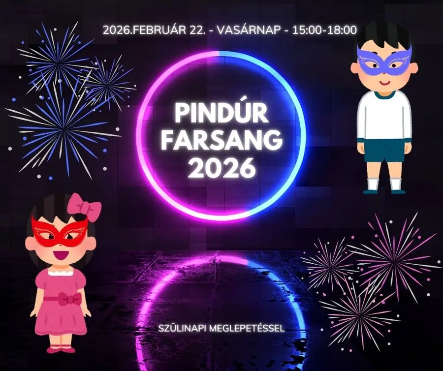 PINDÚR FARSANG 2026