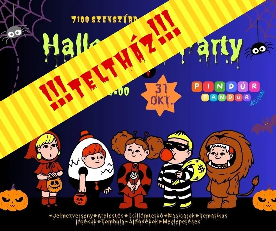 !!!TELTHÁZ!!! - HALLOWEEN PARTY 2025